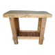 Solid wood work table