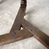 Oak bistro stools 1950