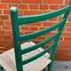 Lot de 4 chaises en bois dans le modèle italien de Chiavari