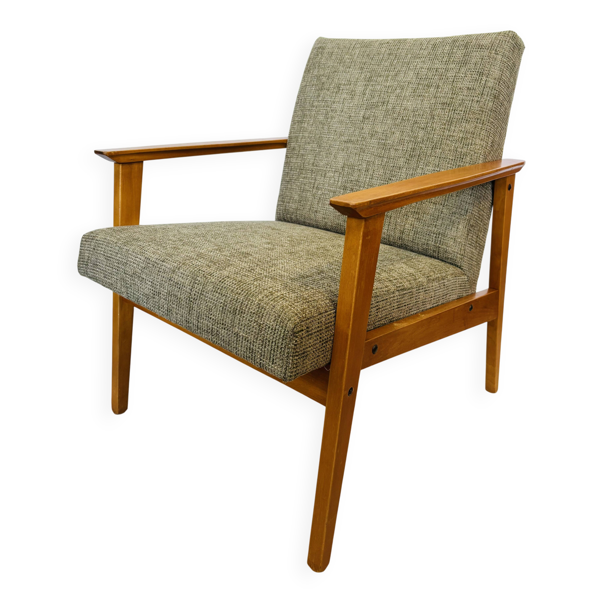 Mid-Century Lounge Armchair, Czechoslovakia 1960’s