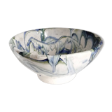 Handmade ceramic salad bowl