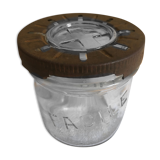 Old jar Facile with claw