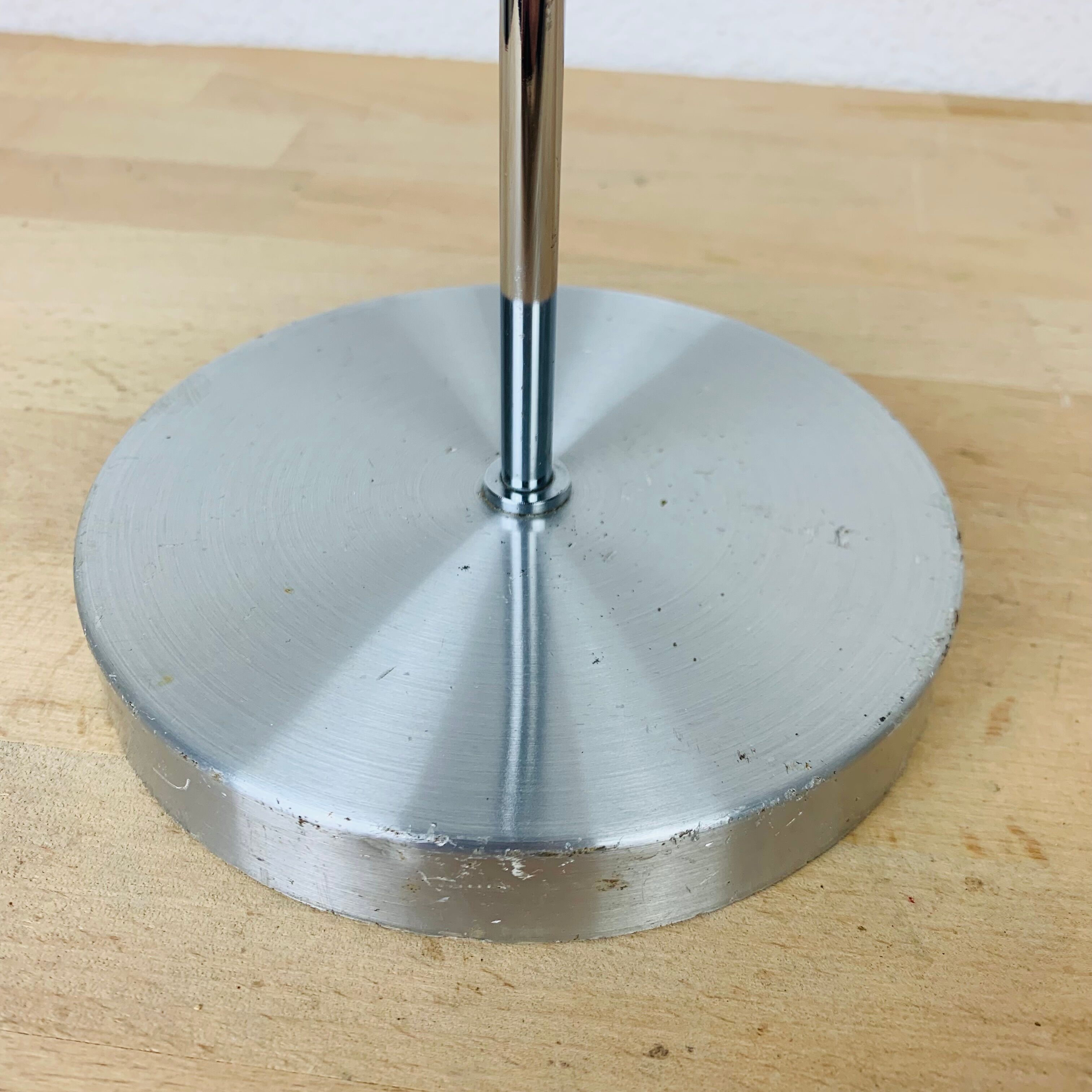 Vintage lamp brushed aluminum 50/60s