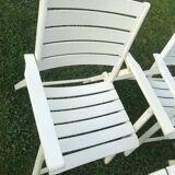 Vintage wooden garden furniture