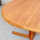 Mid-century teak dining table John Mortensen for CJ Rosengaarden