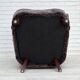 1960s, Danish armchair, reupholstered, genuine sheepskin.
