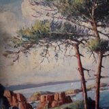 antique marine painting