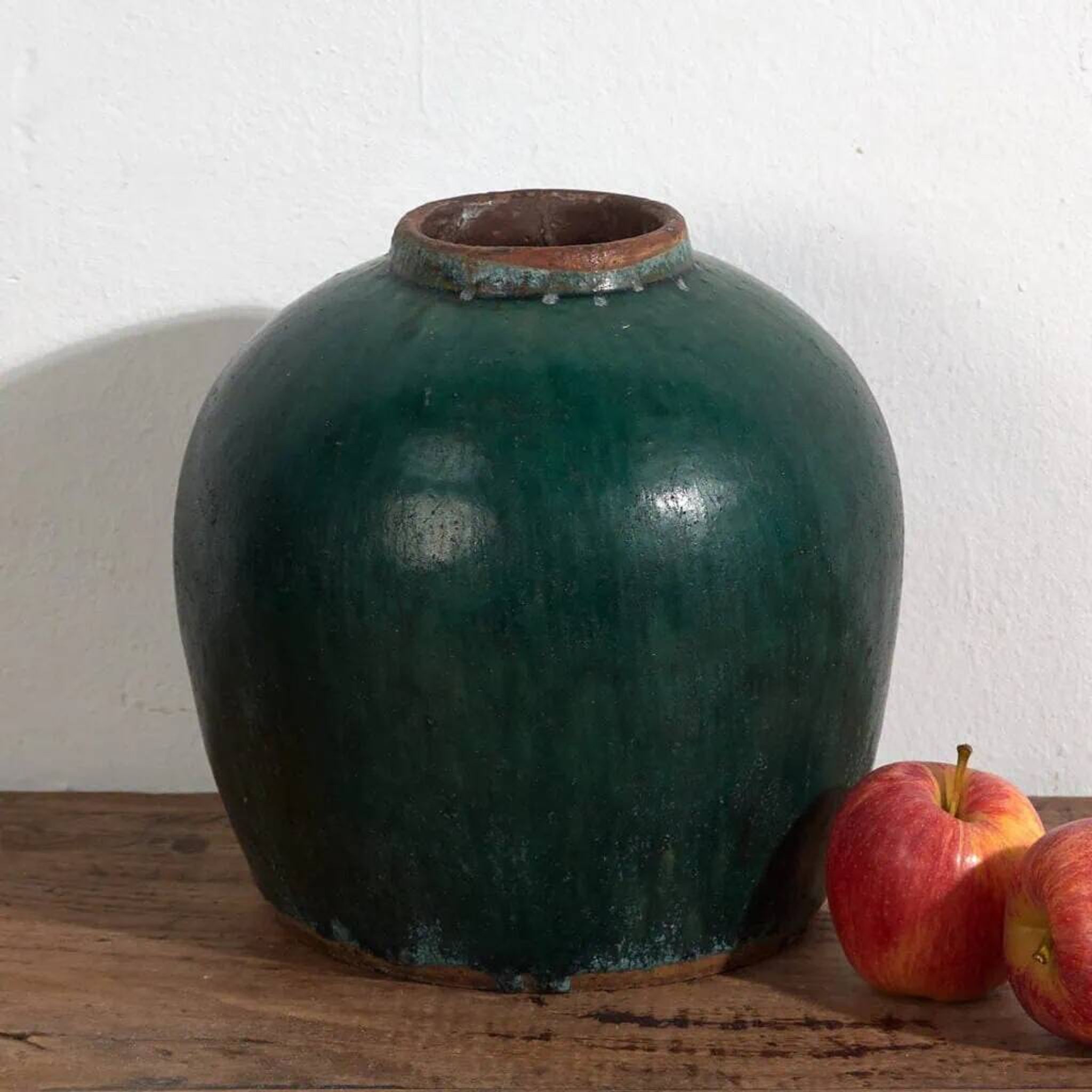Vase ancien en grès (vers 1820) #40