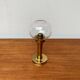 Brass and glass candle holder by Harald Buchrucker, mid-century, 1960s.