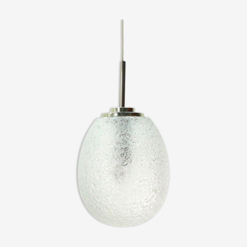 Oval drop light by Doria Leuchten, 1960s