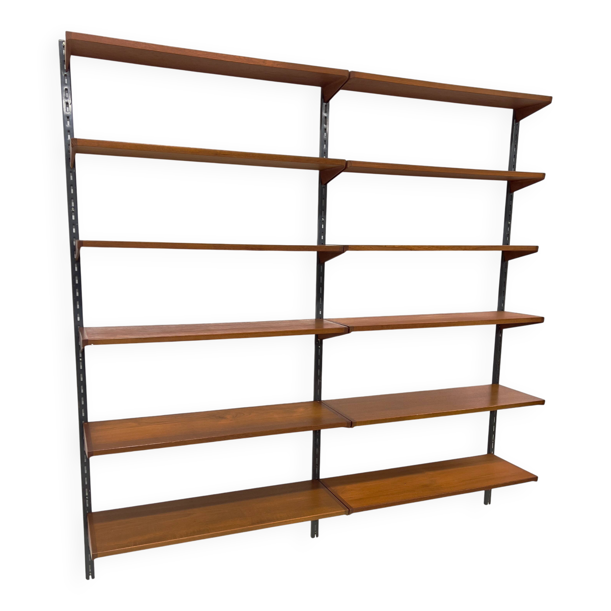 Teak Shelving System By Kai Kristiansen For Feldballes