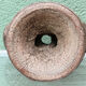 Brutalist candlestick, antique Asian grain sorter in carved wood.