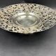 Compote dish, silver-plated fruit bowl in Art Nouveau style