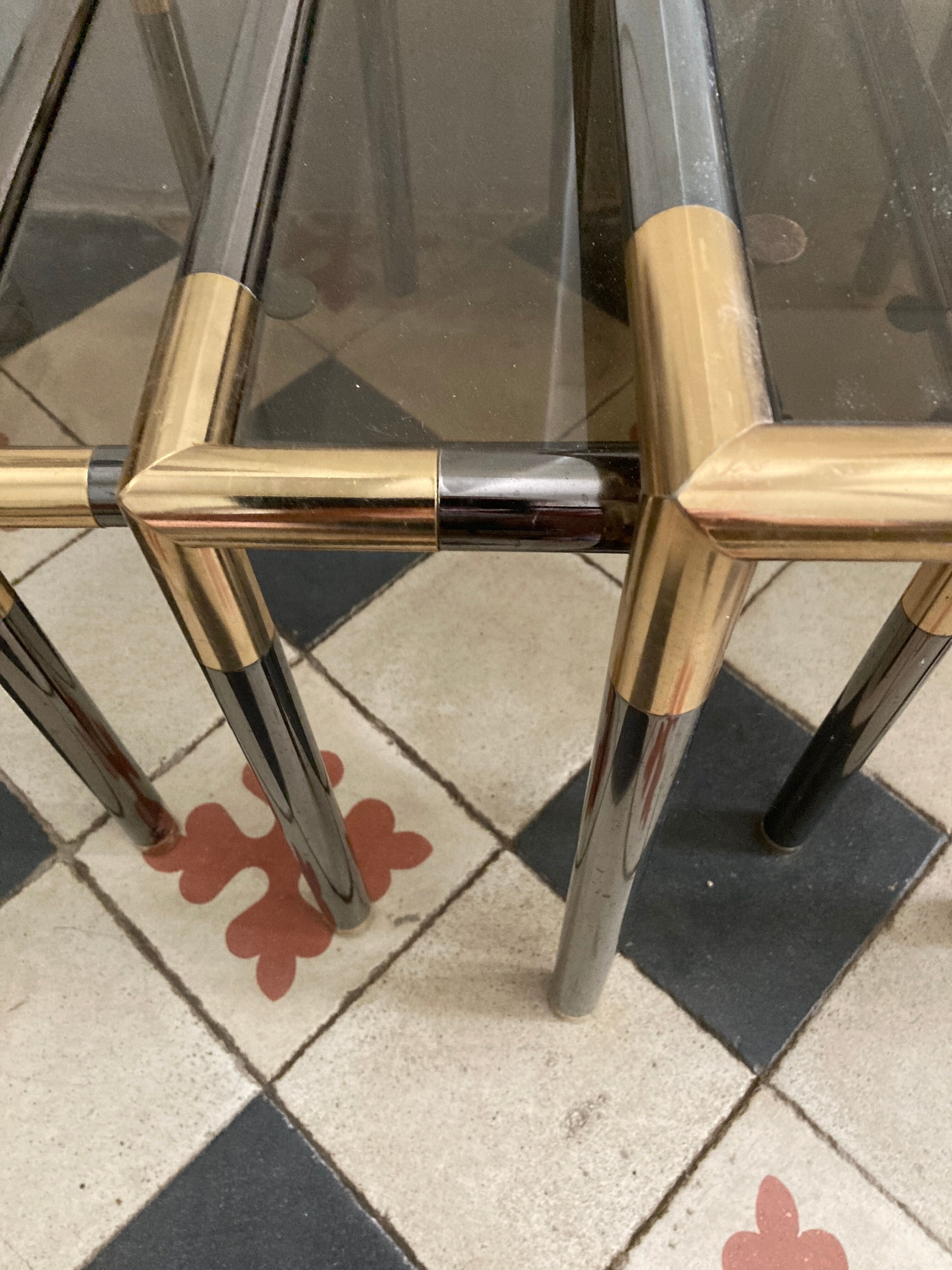 Set of 3 80s nesting tables