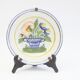Antique plate in faience, 19th