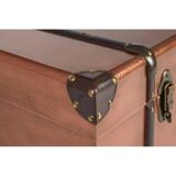 Copper Storage Trunk Coffee Table