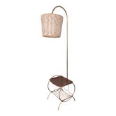 1950s reading lamp – Formica and gold metal