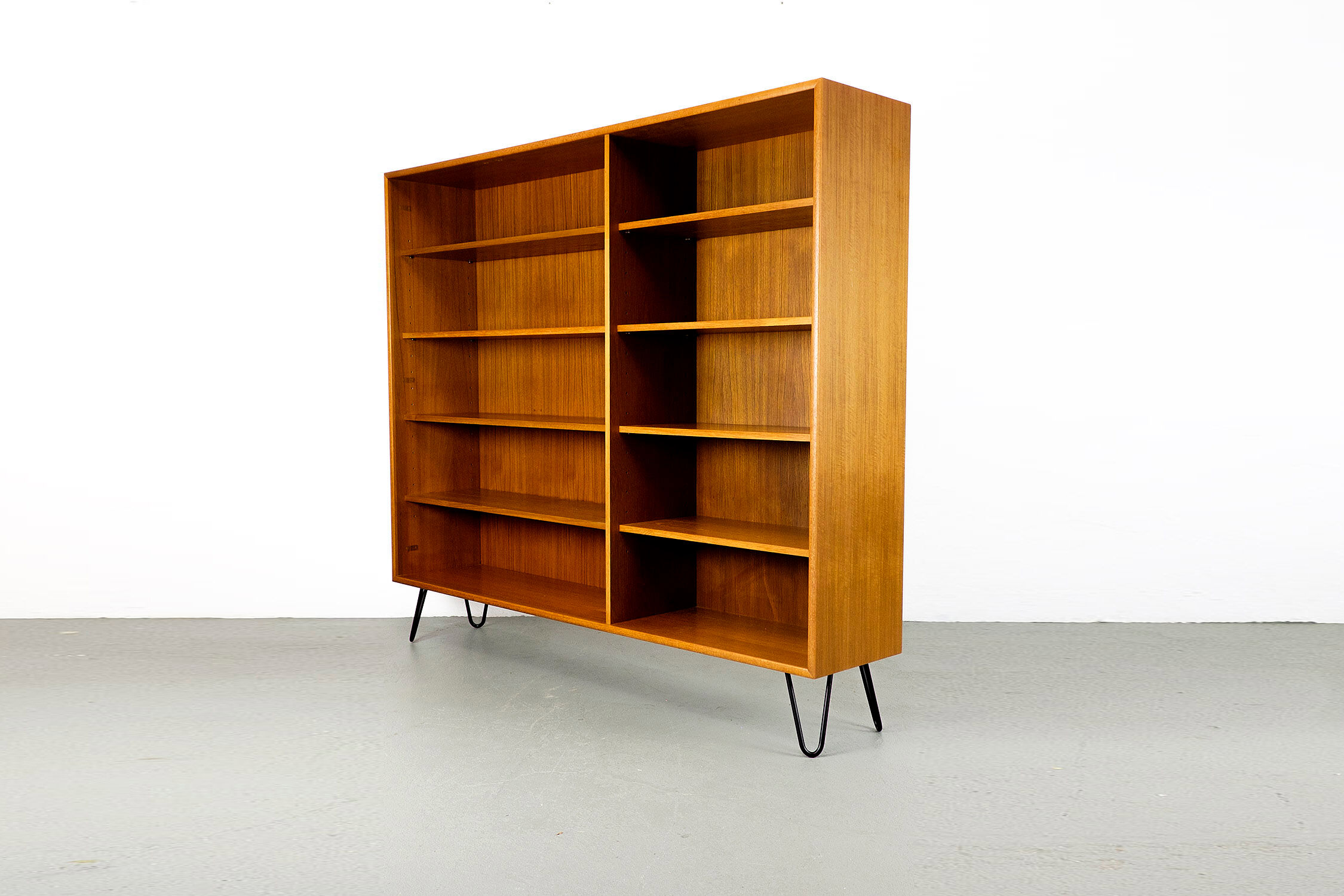 Teak bookcase by WK Möbel, 1970s