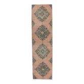tapis Couloir en laine Oushak turc 78x286