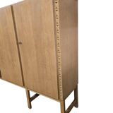 XL vintage mid-height wardrobe with brutalist accents
