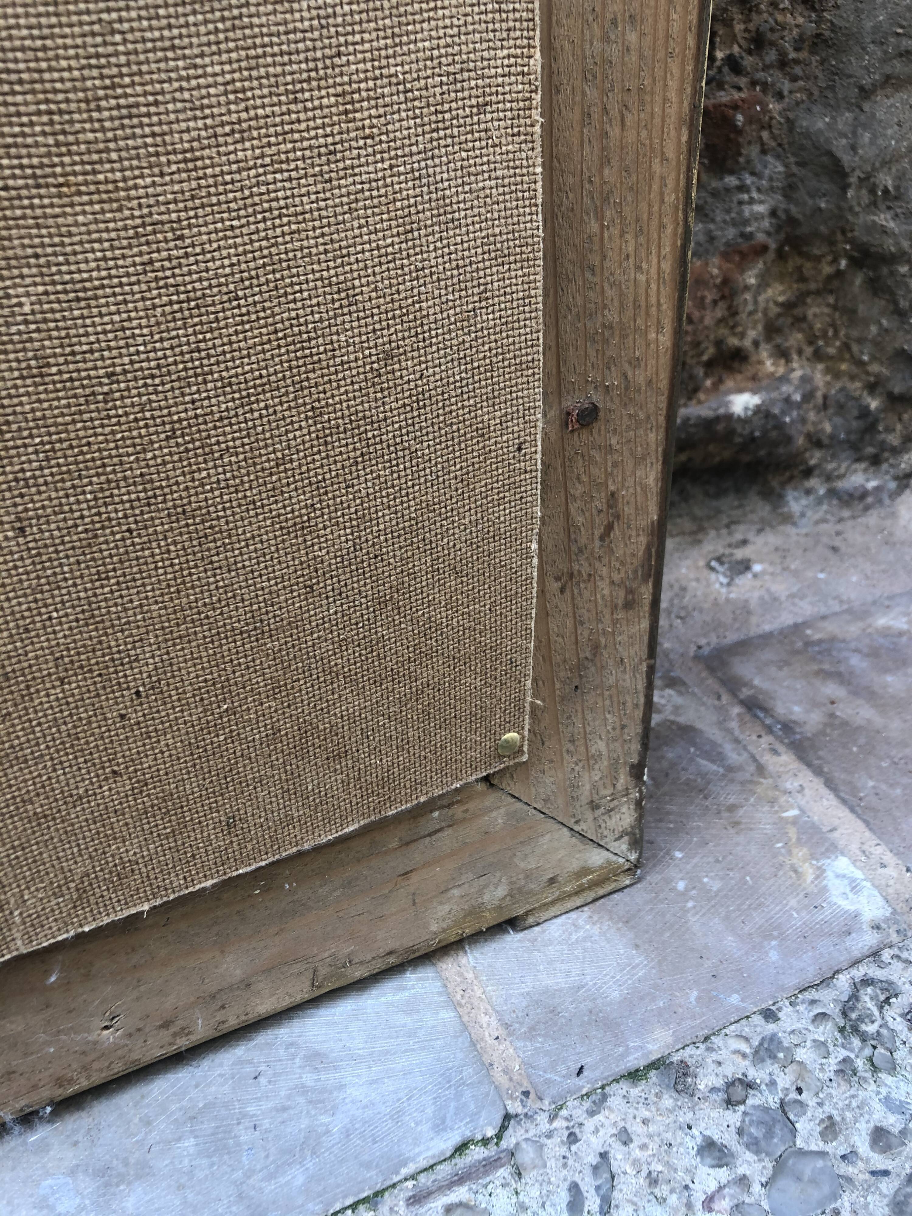 Golden mirror 103x74cm