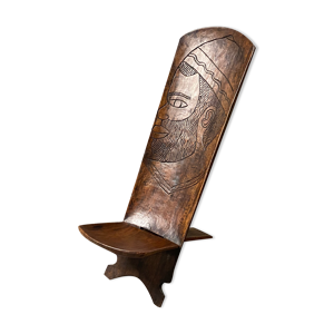 chaise africaine vintage