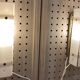 PAIR OF GLASS WALL LIGHTS SCANDINAVIAN DESIGN 1960.
