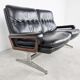 Vintage strässle international king sofa by andré vandenbeuck, 1960s