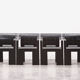 Gijs Bakker set of 4 strip armchairs for Castelijn, 1974