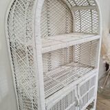 Rattan shelf