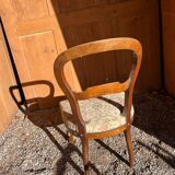 Set of 4 Louis Philippe chairs, 19th century