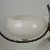 Lustre moderniste Art Déco, 1940