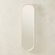 White wooden mirror, 1960s