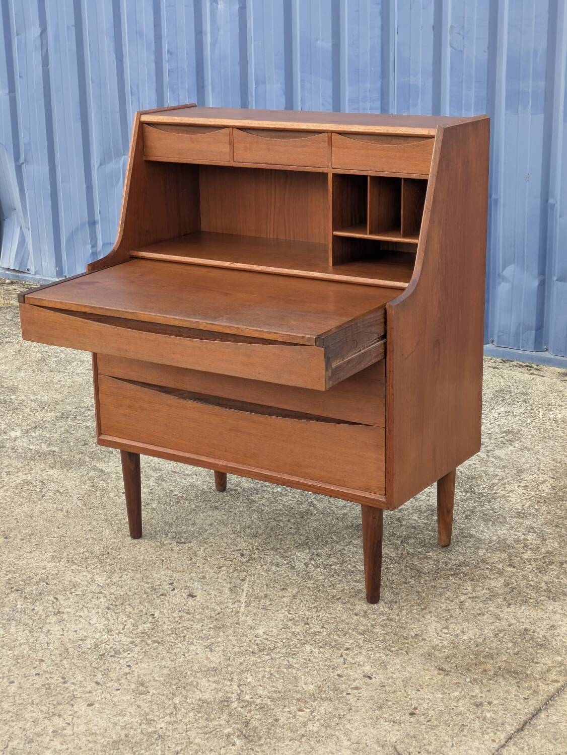 Teak dressing table by Arne Vodder for Olholm Mobelfabrik, 1960