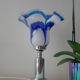 Vintage blue glass lamp Mazzega