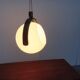 Mid-Century Swiss Space Age Plastic & Plywood Pendant Lamp from Temde, 1960s