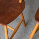 Set de 4 chaises de salle à manger par Martinsson & Axelsson pour Nässjö Stolfabrik, Suède, années 1960