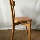 Set of 4 vintage bistro chairs manufacture Boiclerc