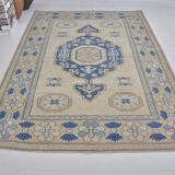 Oushak Vintage Floor Handknotted Rug sku1170