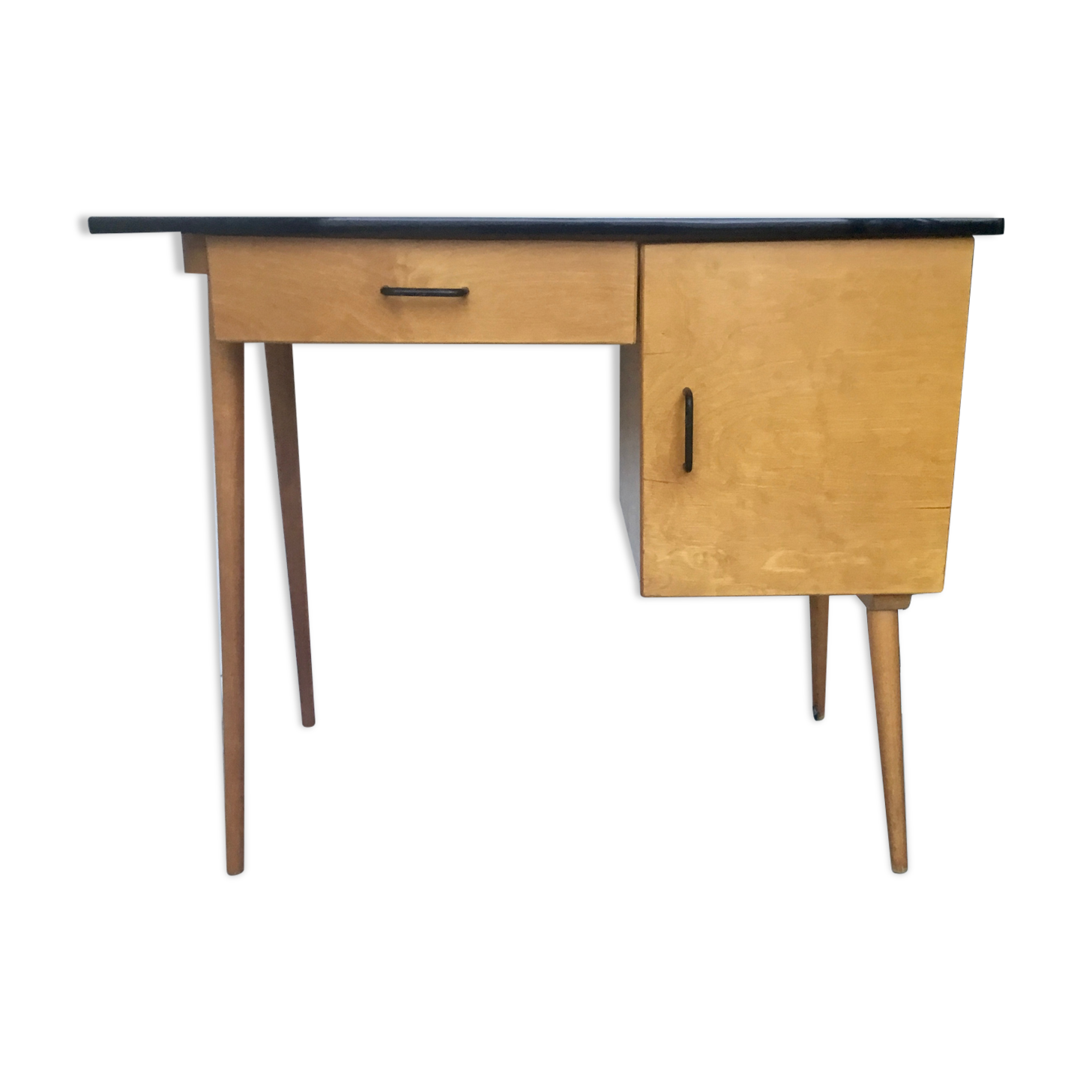 Bureau baumann vintage pieds fuselés - 1960