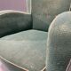 Fauteuil Art déco danois en mohair vert, années 1930-1940