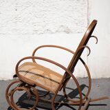 Rocking Chair Cannage Turned wood