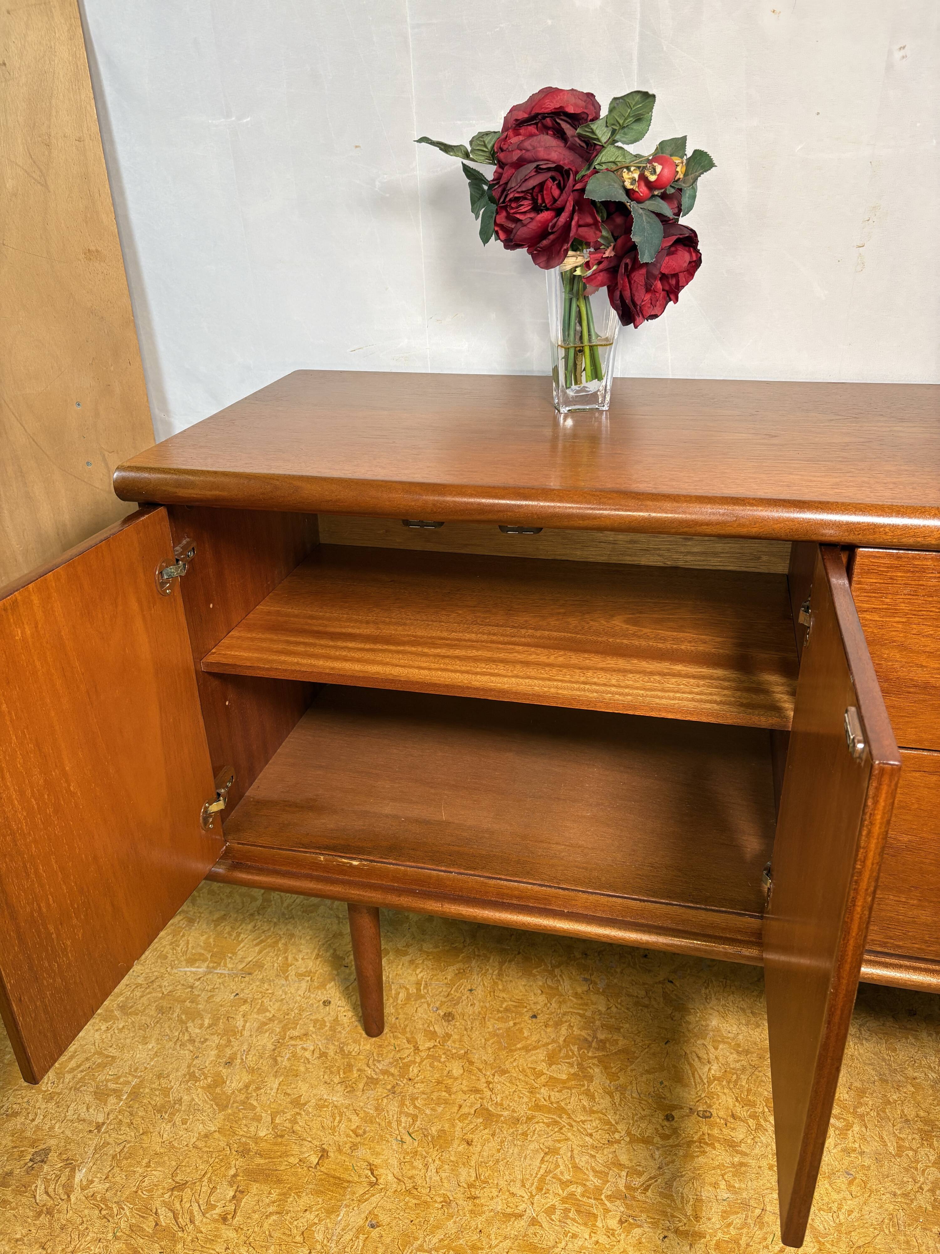 Vintage Meredew Teak Sideboard | 1960s | Mid-Century British Design A beaut