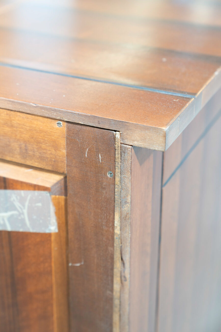 Commode à rabat, entreprise mazzantica 1970-1980