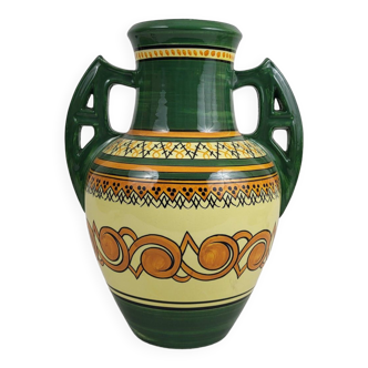 Quimper Henriot ceramic vase
