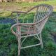 Rattan armchair
