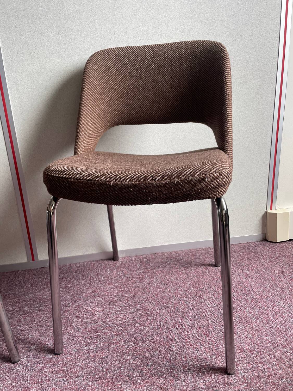 Set of 6 barrel chairs