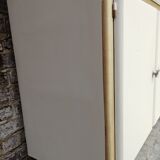 Buffet mado 50s white and brushed oak