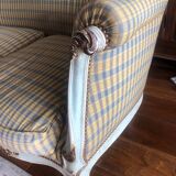 Louis XV rococo sofa and armchair