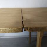 Extendable compass foot table